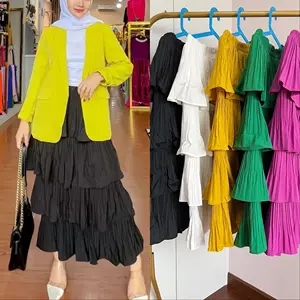 Bulk Sale Long Skirt For Women Vacation and Casual Wear Muslim Friendly Wear Perfect Match with Every Outfits abaya women muslim