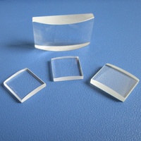 Lentilles optiques cylindriques en verre de quartz 30*30mm 7980 F100mm pour la mise en forme des faisceaux