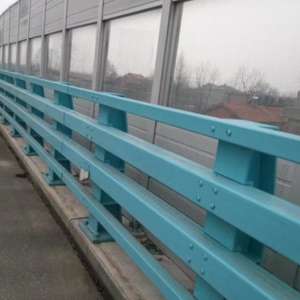 Heavy-Duty Steel High-Durability Anti-Impact Weather-Resistant Road Guardrail - Product Image 1