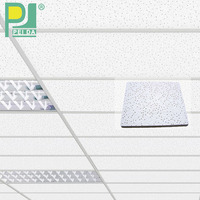 Panneau de plafond acoustique en fibre minérale Paiement LC