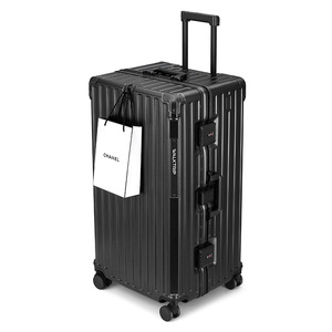ALL PASS Novo Quadro De Alumínio Bagagem grande capacidade 30 polegadas nova mala de viagem oversized <span class=keywords><strong>32</strong></span> polegadas viagem de negócios PC mala