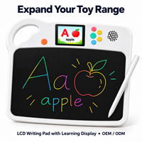 Tablette d'écriture LCD personnalisée pour enfants avec écran couleur et apprentissage audio