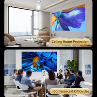 Projecteur portable intelligent WESOPRO TS8 Pro 4K avec cardan de levage dissimulé, LED, correction automatique de la distorsion trapézoïdale, Android 13, Home Cinéma, Wifi6 5.0