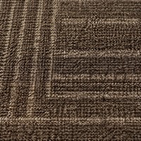 High Quality Coffee Brown Carpet Modern Minimalist Bordered Area Rug Large Deep Taupe Textured Rug for Living Room Office