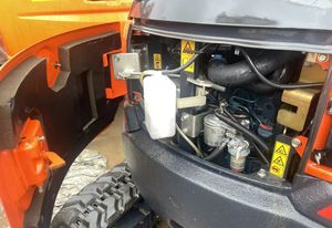 Heures basses! 2022 Kubota bon état U27 U27-4 mini pelleteuse 2.7 tonnes sur chenilles Machines d'excavatrice d'occasion de Chine - Product Image 6