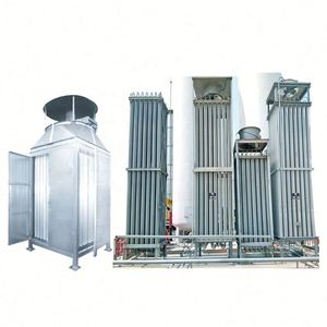 Larga vida útil 100Nm3/H oxígeno líquido nitrógeno argón aire ambiente vaporizador para la venta - Product Image 2