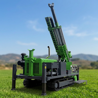 Foreuse hydraulique complète pour carottage diamanté, machine de forage de 800m à 1000m montée sur chenilles
