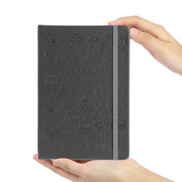 Couverture de cahier de journal vierge en cuir PU A4 A5 A6 Sublimation pour impression par transfert de chaleur logo personnalisé