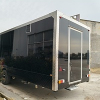 Camion de vente multifonction de luxe, grand camion de restauration mobile, remorque alimentaire pour la restauration rapide de rue