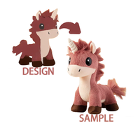 Peluche personnalisée OEM/ODM unisexe en forme de dessin animé avec rembourrage en coton PP, certifiée EN71/GRS/CPC, 11-30 cm, pour les 14 ans et plus, cadeau