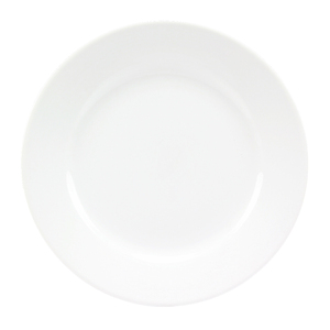 Assiette plate en porcelaine blanche pour hôtel, diamètre [indiquer le diamètre] 26CM - Product Image 1