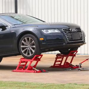 रैंप + तेल पंप और तेल पाइप का एक सेट 2 टी कार लिफ्ट रैंप पोर्टेबल स्टील हाइड्रोलिक जैक लिफ्टर - Product Image 4