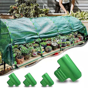 OEM DD1708 12 pièces Supports de serre de jardin, Cerceaux de tunnel de culture, Fixations de rangs, Filet de protection pour plantes, Clip pour cerceau de tunnel, Pince pour film de serre - Product Image 1