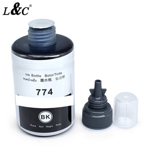 <span class=keywords><strong>Tinta</strong></span> de Pigmento Compatible T774 <span class=keywords><strong>774</strong></span> para Impresoras de Inyección de <span class=keywords><strong>Tinta</strong></span> <span class=keywords><strong>Epson</strong></span> L605 L655 L1455 L656 M100 M105 M205 M200 - Product Image 4