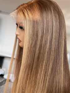 Luxury Design Glueless European Virgin Human Hair Front Transparent for Middle Part Pre Pucked Hairline for Women Wholesale - Product Image 6