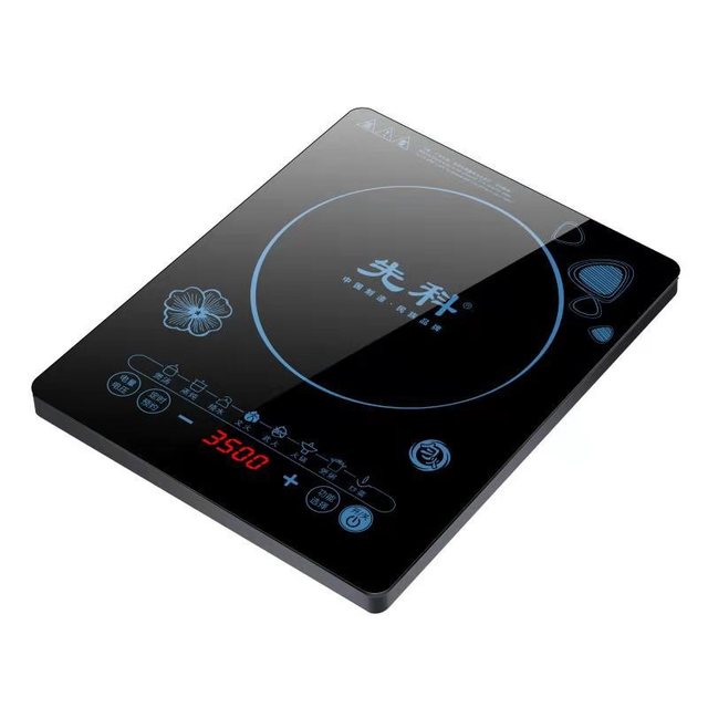 High-Power Touch Screen Induction Cooker Energy-Saving Microcrystalline Commercial Battery Stove Home Kitchen