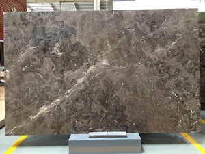 Boton đá bán buôn Cổ Phiếu Trung Quốc tối emperador sàn đá cẩm thạch tấm - Product Image 3