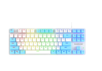 OEM Keyboard Laptop proyeksi mekanis, papan ketik komputer Desktop 80% kustom untuk bekerja