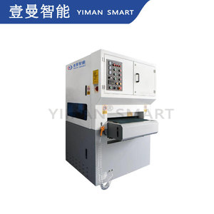 Máquina pulidora de metales inteligente Yiman, lijadora de banda automática de acero inoxidable para pulido y desbarbado de superficies planas - Product Image 2