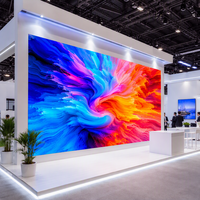 Écran LED COB ultra-fin pour intérieur P1.2 P1.5 P1.9 500x500/1000x250, mur vidéo incurvé pour home cinéma 4K 8K