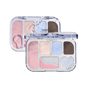 VEECCI Dreamy Les Six-color Eyeshadow Palette Spring Romance ถูกสร้างภาพลักษณ์ออกมาอย่างชัดเจน - Product Image 2