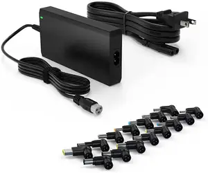 Fuente de alimentación de 65W para portátil, Cable de carga Universal para portátiles Dell, Sony, Lenovo, HP, Acer Gateway, Asus