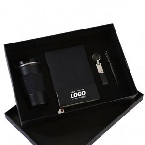 Set de Regalo Ejecutivo Personalizado: Libreta de Cuero PU, Llavero con Impresión Digital y Taza de Café - Regalos Corporativos Premium para Diversos - Product Image 1