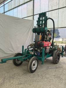 เครื่องเจาะบ่อน้ำไฮดรอลิก Dolphin 50-300 เมตร ดีเซล 32 แรงม้า เคลื่อนย้ายได้ ขายดี ราคาโรงงาน สำหรับปั๊มน้ำเกษตร - Product Image 2