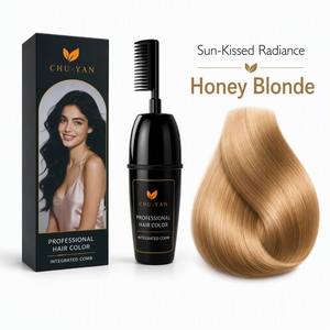 Tinte de Cabello Innovador CHU YAN en una Sola Barra - Aplicador Integrado para una Fácil Coloración en Casa, Crema de Color Permanente con Calidad de Salón - Product Image 1