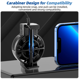 Ventola di Raffreddamento per Smartphone, Radiatore Portatile per Cellulari, per Streaming Live su TikTok, USB Type-C, Compatibile con Redmi <span class=keywords><strong>Samsung</strong></span> iPhone - Product Image 5