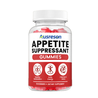 Gummies Coupe-Faim Véganes Herbal OEM Ausreson au Vinaigre de Cidre de Pomme pour la Gestion du Poids et la Brûlure des Graisses pour Adultes