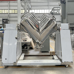 Equipo de mezcla de polvo mezclador tipo V a prueba de explosiones de la industria alimentaria y química de acero inoxidable - Product Image 4