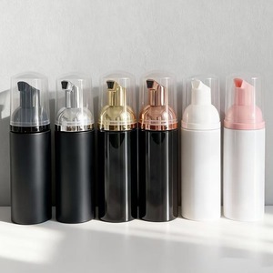 Flacone Vuoto Rosa con Pompa per Schiuma, Mousse, Bagnoschiuma e Shampoo - Product Image 2