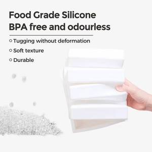 MUYULINS Factory 8-Cavity Rectangular Maker LFGB Platinum Non-Stick BPA-Free <b>Silicone</b> Cheese Stick Mold - Product Image 5