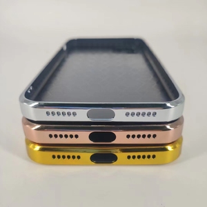 Bán buôn TPU + PC 2D Vàng thăng hoa trống trường hợp điện thoại thăng hoa Electroplated điện thoại di động trường hợp - Product Image 5