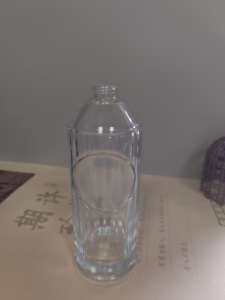 Cao cấp thời trang tinh tế công suất lớn chai nước hoa thủy tinh hình trụ Báo Chí phun pha chế rỗng cho nước mỹ phẩm - Product Image 5