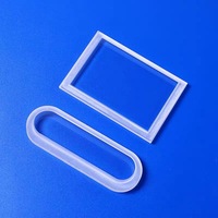 Ventana óptica de cristal de zafiro con recubrimiento AR de cuarzo DY, panel de zafiro, placa de ventana óptica, cubierta óptica, lente de zafiro UV IR