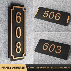 Custom <strong>House</strong> <strong>Numbers</strong> for Home, Firmly Adhered, Personalized Door <strong>Number</strong> Signs for Address/Hotel/Apartment - Product Image 3