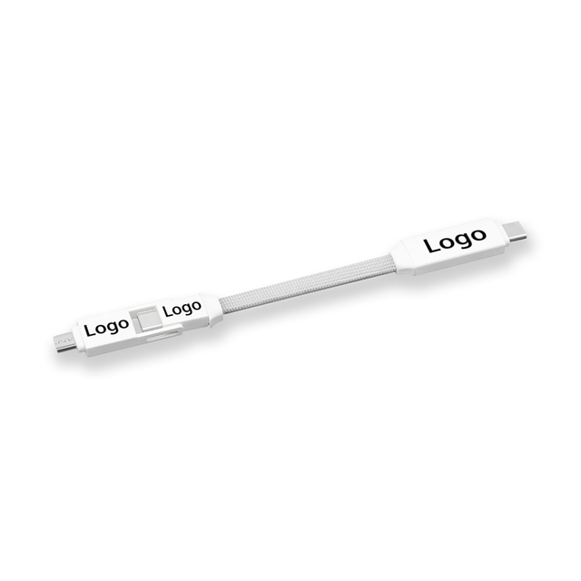 OEM Wholesale USB Data Cable Low Profile Flat Ribbon 60W Fast Charging Type C Cable for Power Bank