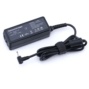 Adattatore per caricabatterie portatile all'ingrosso da 40W adattatore per caricabatterie da computer portatile 12V 3.33A 2.5*0.7mm per Samsung