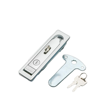 Serrure de poignée de meuble MS712 étanche en alliage de zinc pour armoire de distribution électrique, appareillage électrique, rack de serveur