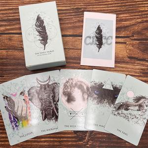 <span class=keywords><strong>Tarot</strong></span> avec dessins Oracle Deck Silver Foil Affirmation Cards avec guide - Product Image 6