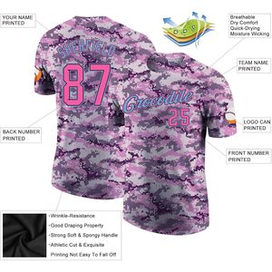 Custom Baseball Jersey Personalized Name Number Sublimated Print Moisture Wicking Unisex Adult Team Sport Apparel - Product Image 4