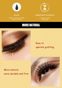 Pinky Leem Fast Dry Liquid Eyelash <b>Glue</b> Extensions 1s Waterproof Vegan <b>Strong</b> Hold Custom Eyelash Extension Bottle Organic - Product Image 6