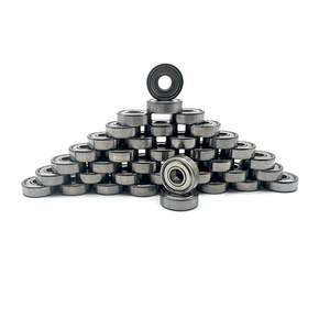 Roulement à billes à gorge profonde 45x85x19mm en acier chromé 2RS, double rangée, étanchéité P0, métrique, lubrifié à la graisse, haute précision pour la construction - Product Image 2