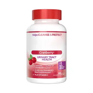 Good Quality Cranberry Softgel Healthcare Supplements For Supports Urinary Health Vitamins Capsules