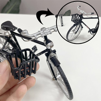 Vélo miniature rétro en alliage à assembler soi-même pour enfants, prix de gros, vente directe