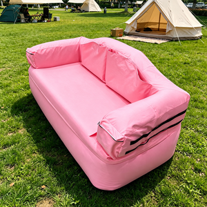 Canapé gonflable laminé en PVC pour la plage, les festivals de musique, le camping et les loisirs en plein air portables - Product Image 2