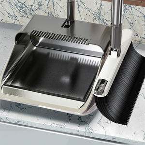 Ensemble de balais en plastique durable Sunshine avec poils durs et tête <span class=keywords><strong>pliable</strong></span> Nettoyage facile à la maison Vadrouille sans poussière - Product Image 4