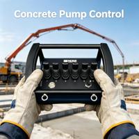 Sistema de Control Remoto Hidráulico Proporcional para Camión Bomba de Concreto, Joystick Inalámbrico para Bomba, Modelo NM-047